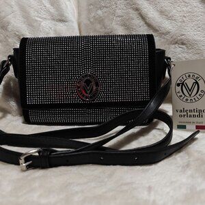 Valentino Orlandi Black with Rhinestone *NEW WITH TAGS*